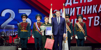 Глеб Никитин  принял участие в праздничных мероприятиях в День защитника Отечества - Газета Лукояновская правда