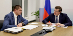 Глеб Никитин обсудил с Дмитрием Грачевым предварительные итоги стажировки по программе «Время героев»